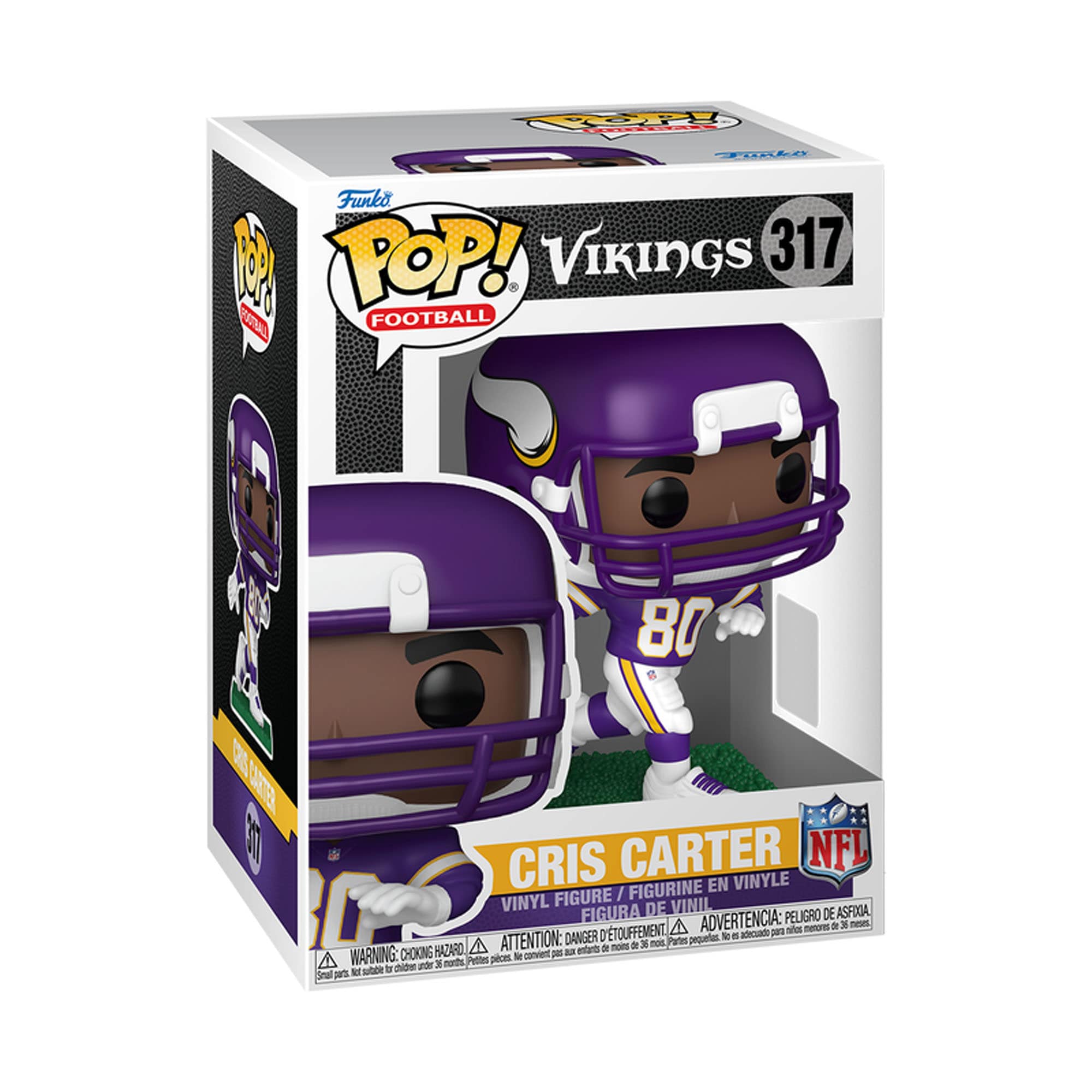 Funko - Chris Carter Minnesota Vikings Pop! Vinyl Figure - Multicolor