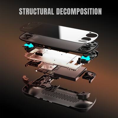 Retroid Pocket 5　16bitカラー Retroid Pocket 5 - All Colors side by side : r/retroid