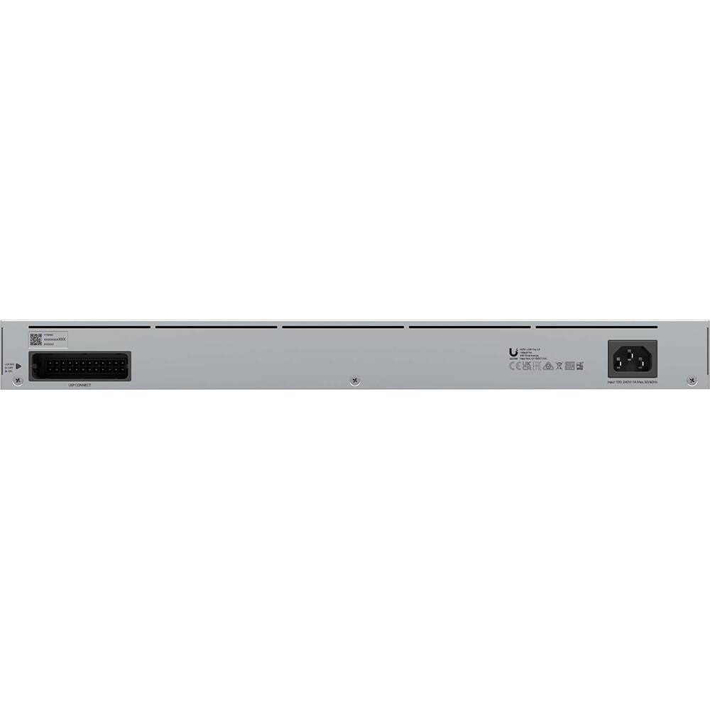 Alt View 1. Ubiquiti - Pro 24-Port Gigabit Managed Switch USW-Pro-24 - Gray.