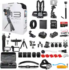 GoPro HERO13 BLACK
Optional 180° Lens
SanDisk microSDXC microSDHC microSD Adapter
SanDisk Extreme PRO 64GB U3 V30
Diginerds