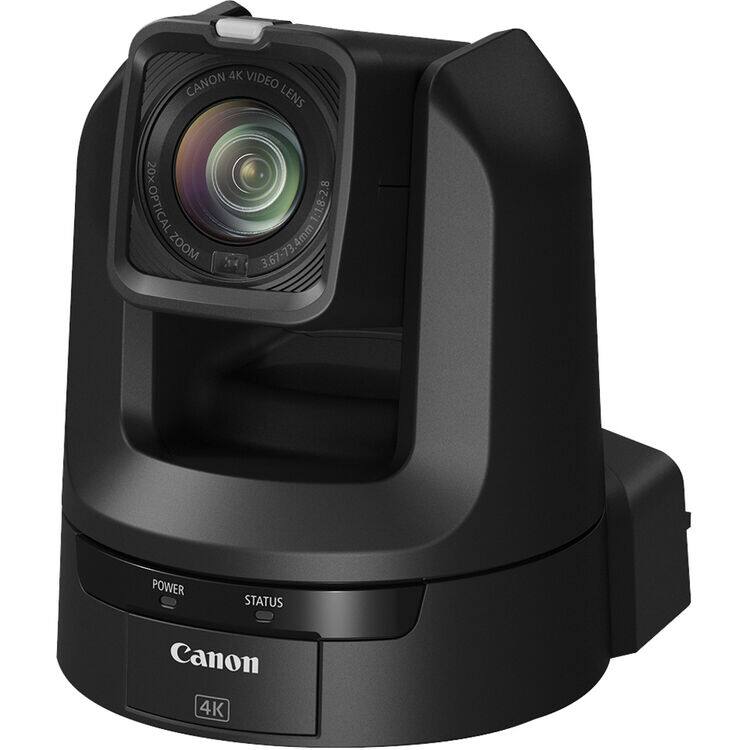 4K VIDEO CANON LENS 20x OPTICAL 4mm 1:1.8-2.8 ZOOM 3.67-73.4mm 3.67 73 34 POWER STATUS Canon 4K