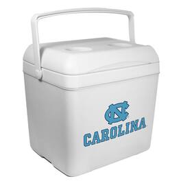 Indigo Falls - North Carolina Tar Heels 24-Can Tailgate Cooler - White