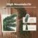 High Mountain Fir
Imitates a real tree, bringing the Christmas into your home
493 Branch Tips
Slim Shape