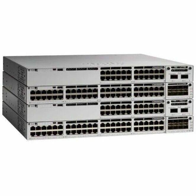 Alt View 1. Meraki - Cisco Catalyst C9300-24T Ethernet Switch - 24 Ports - Manageable - Gigabit Ethernet - 10/100/1000Base-T - 2 Layer - Unknown.