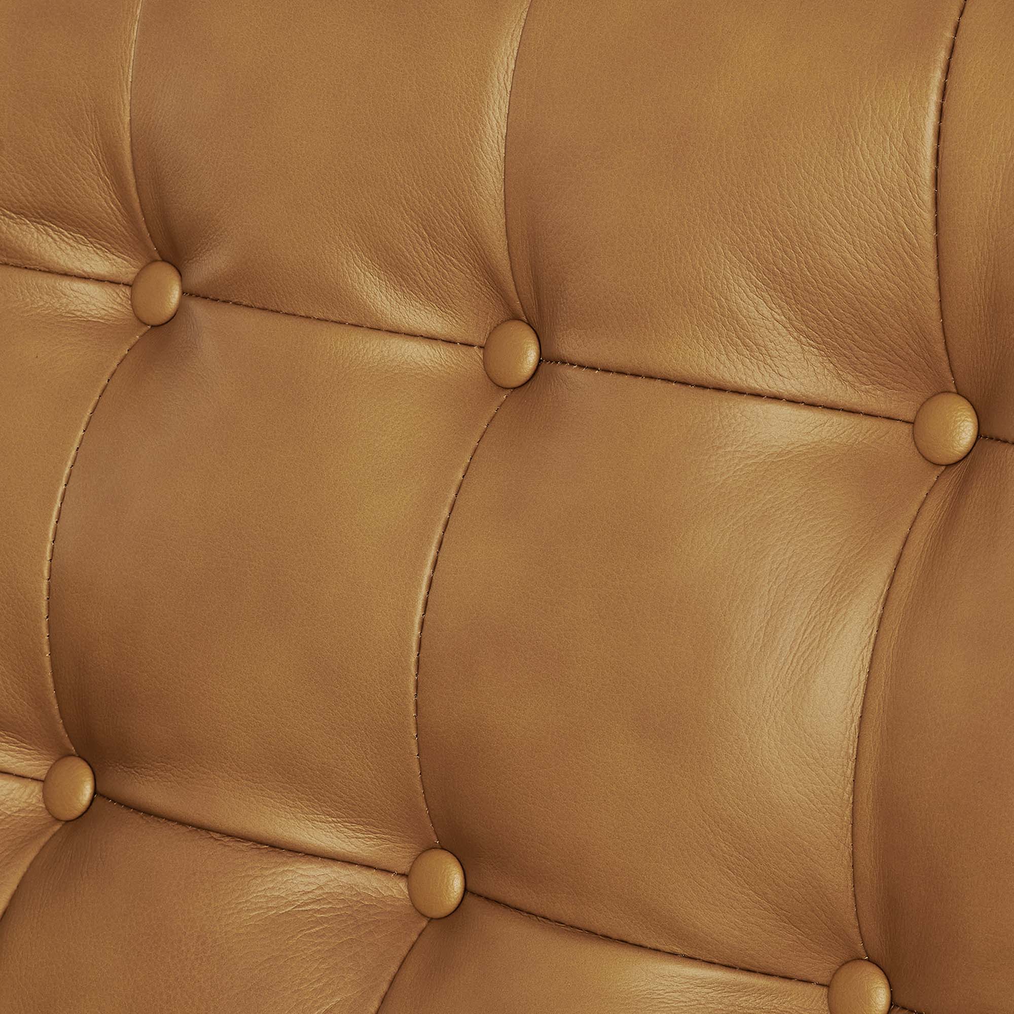 Alt View 5. Modway - Exalt Tufted Leather Loveseat by Modway - Tan.