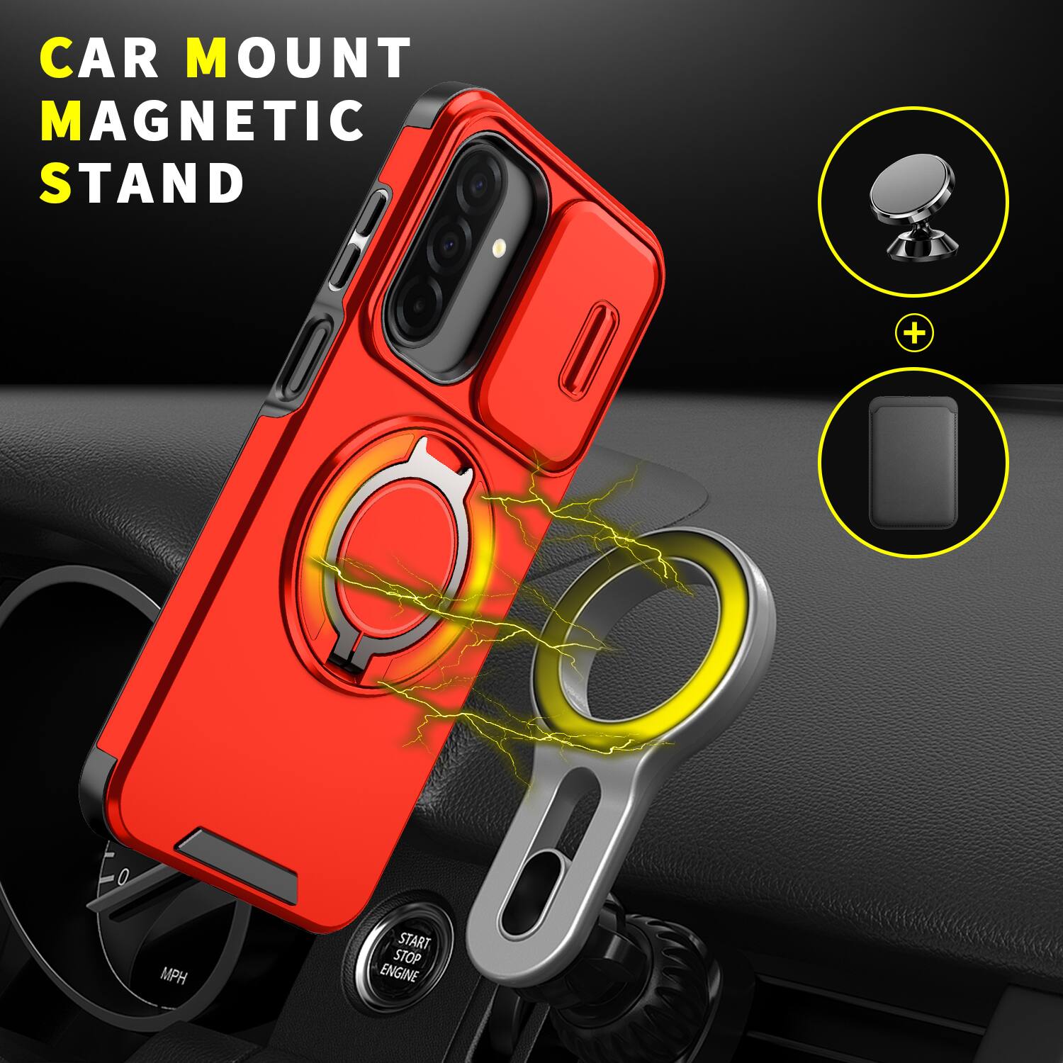 CAR MOUNT MAGNETIC STAND

0 MPH

START STOP ENGINE