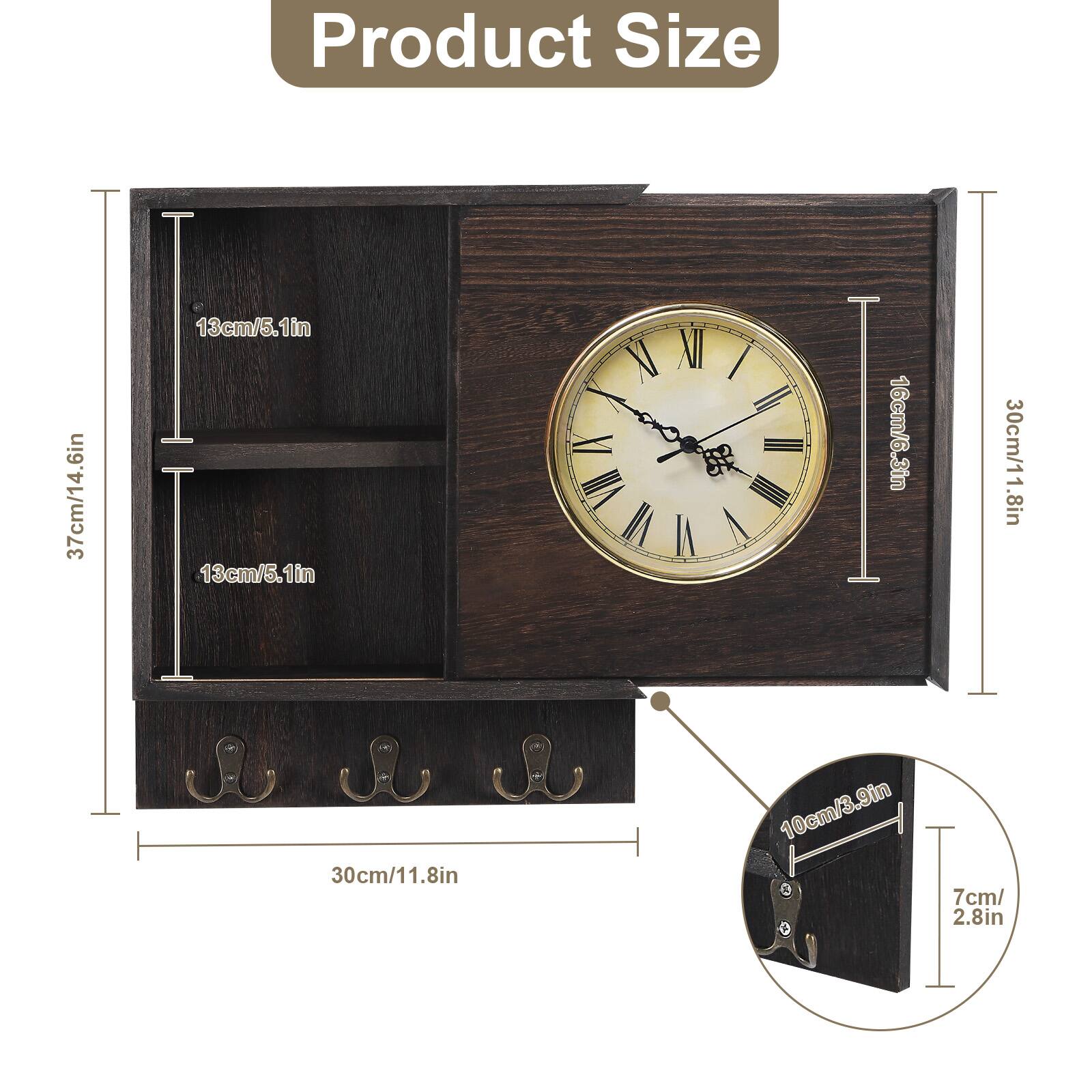 Product Size  
37cm/14.6in  
13cm/5.1in  
13cm/5.1in  
16cm/6.3in  
30cm/11.8in  
10cm/3.9in  
7cm/2.8in