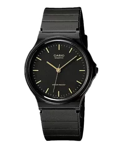 Casio - Men's Classic Analog Watch with Dial - MQ-24-1E - Black