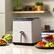 Alt View 3. Cosori - DualBlaze 6.8QT Smart Air Fryer with Ceramic Coating - Oyster White.