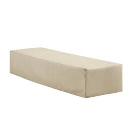 Crosley Furniture - Outdoor Chaise Lounge Furniture Cover - Tan