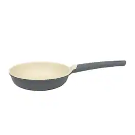 Oster - Rooney 10 Inch Ceramic Nonstick Cast Aluminum Frying Pan in Grey - Gray