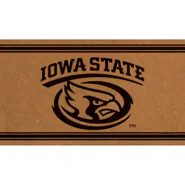Evergreen Enterprises - Iowa State Cyclones 16" x 28" Logo Turf Mat - Multicolor