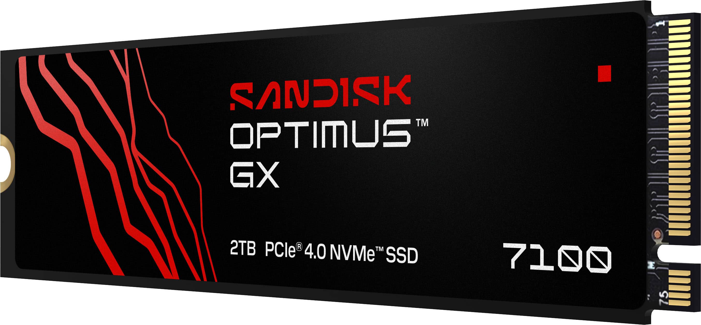 SANDISK 2TB Optimus GX 7100 PCIe 4.0 x4 M.2 2280 NVMe SSD