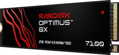 SANDISK 2TB Optimus GX 7100 PCIe 4.0 x4 M.2 2280 NVMe SSD SANDISK 2TB Optimus GX 7100 PCIe 4.0 x4 M.2 2280 NVMe SSD