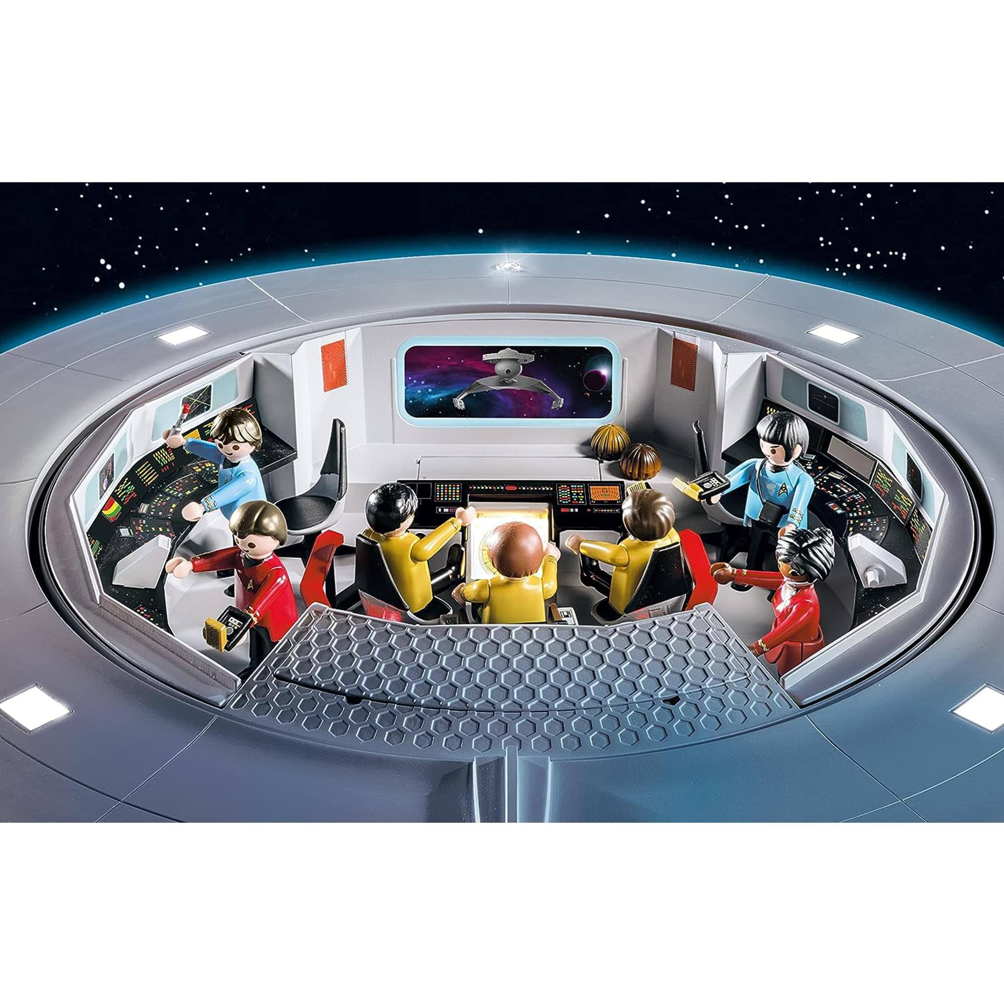 Alt View 3. Playmobil - Star Trek Playmobil 70548 Enterprise NCC-1701 Building Set - Multi-Color.