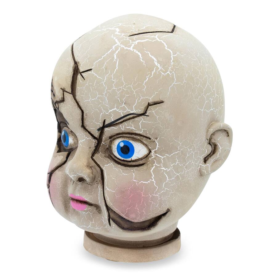 Nerd Block Baby Eat You Alive Broken Doll Head Collectible NBK-BBYALVE ...