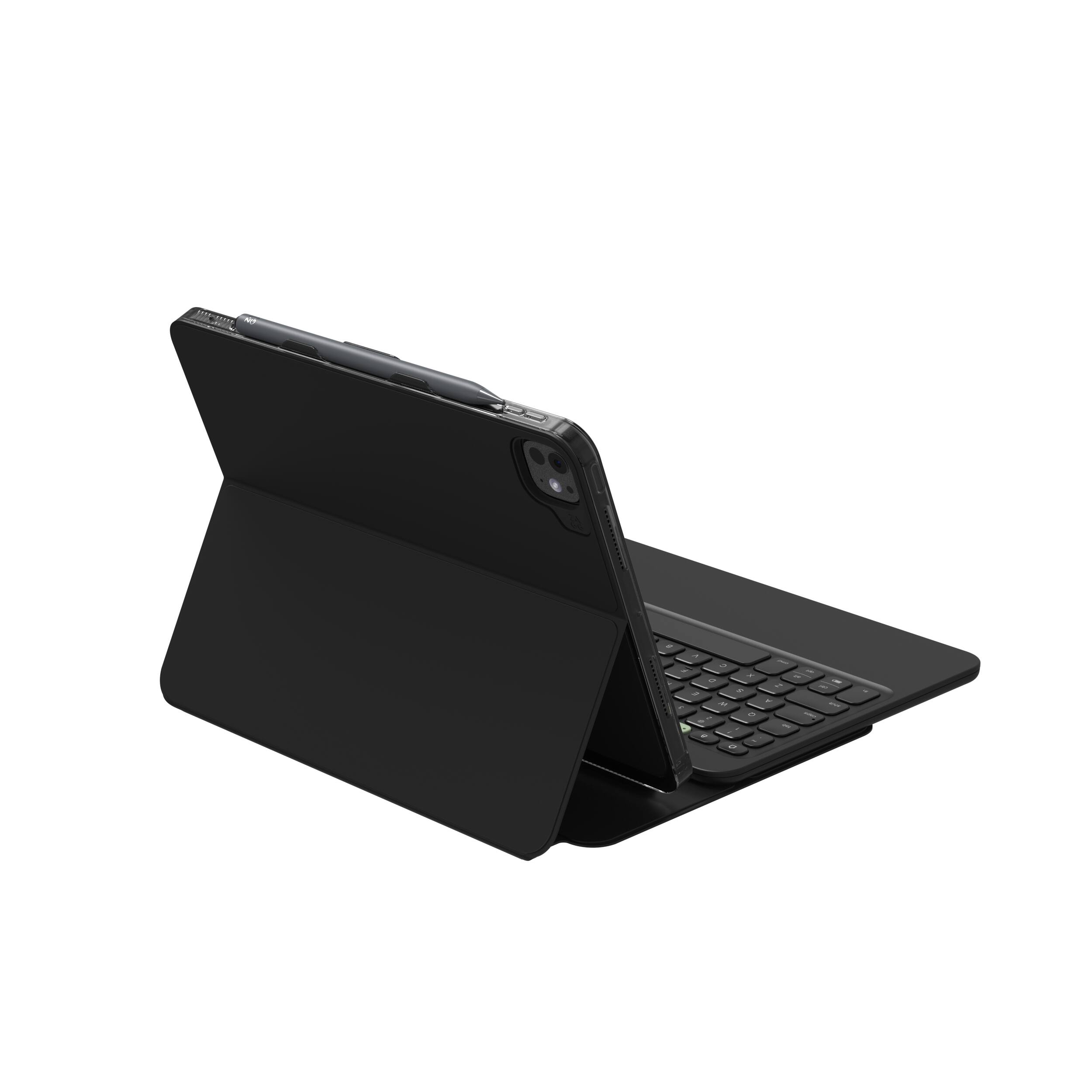 Angle. ZAGG - ZAGG KB Pro Keys 2 Apple iPad Pro 11 (M4) - Black.