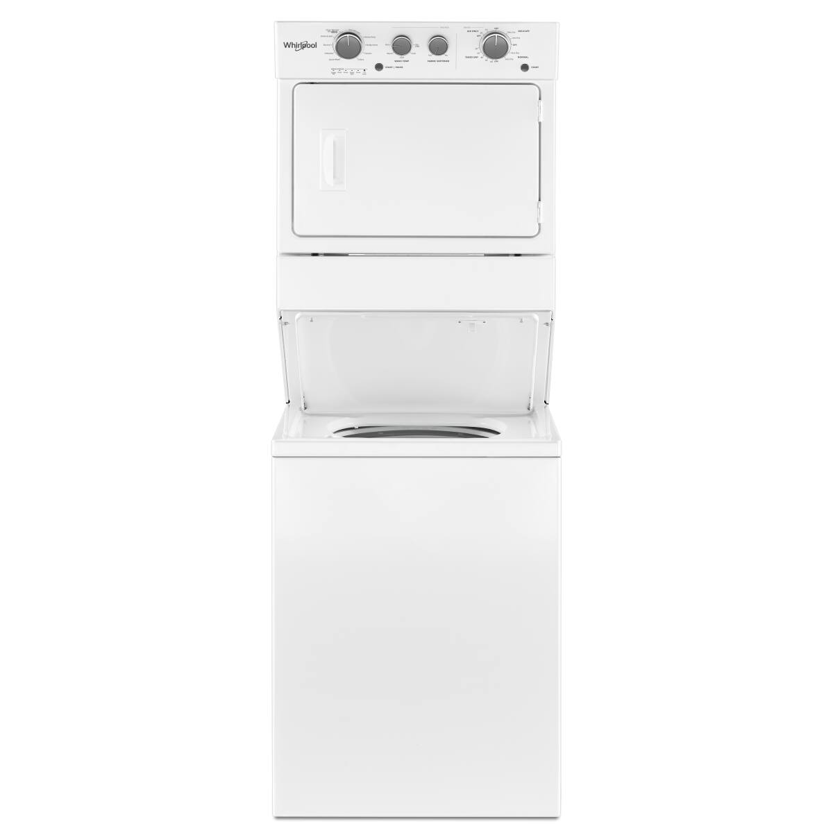 Alt View 7. Whirlpool - 3.5 Cu. Ft. Top Load Washer and 5.9 Cu. Ft. Electric Dryer with Dual Action Agitator - White.