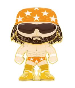 WWE 3 Inch Funko POP Pin | Randy Macho Man Savage - Orange
