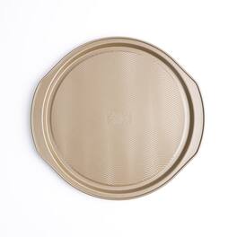 Cuisipro - 14-Inch Steel Nonstick Pizza Pan - Brown