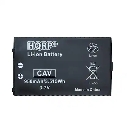 HQRPO® Li-ion Battery
Li-ion
EU
CAV
950mAh/3.515Wh Li-ion 3.7V
Made in China
