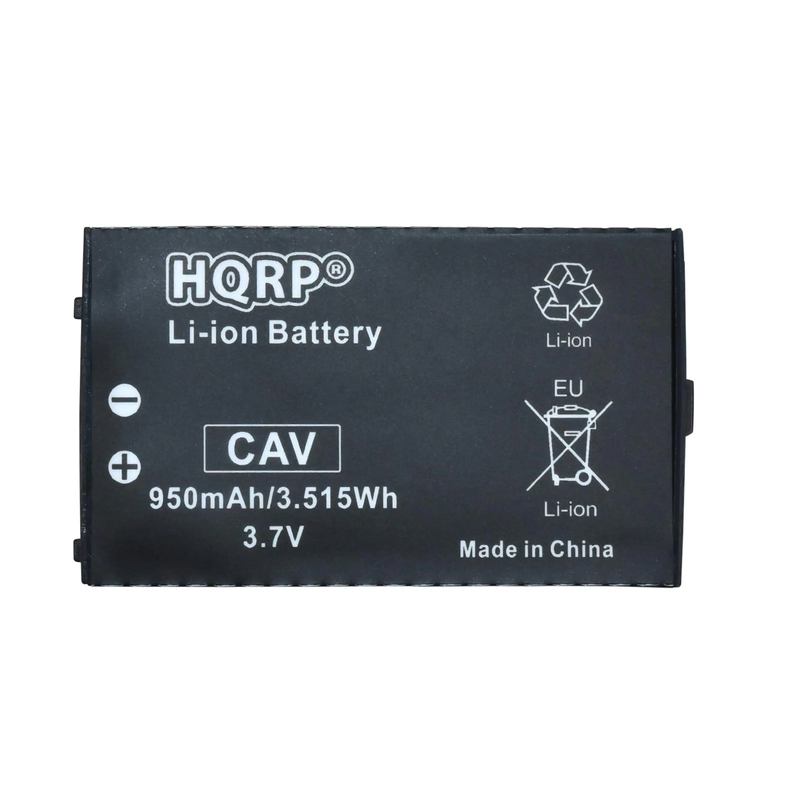HQRPO® Li-ion Battery

Li-ion
EU
CAV
950mAh/3.515Wh Li-ion 3.7V
Made in China
