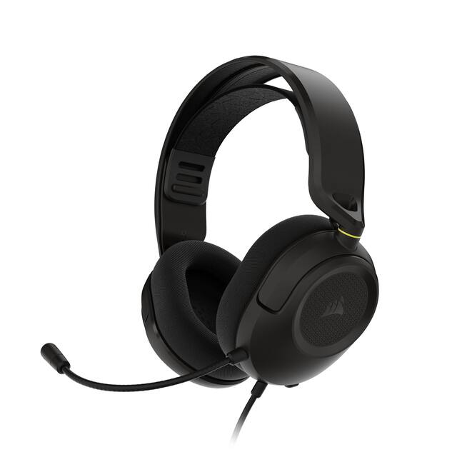 CORSAIR - HS35 v3 Wired Over-the-Ear Gaming Headset for PC,Xbox One,Xbox Series X|S,PS5,PS4, Nintendo Switch and Mobile - Carbon