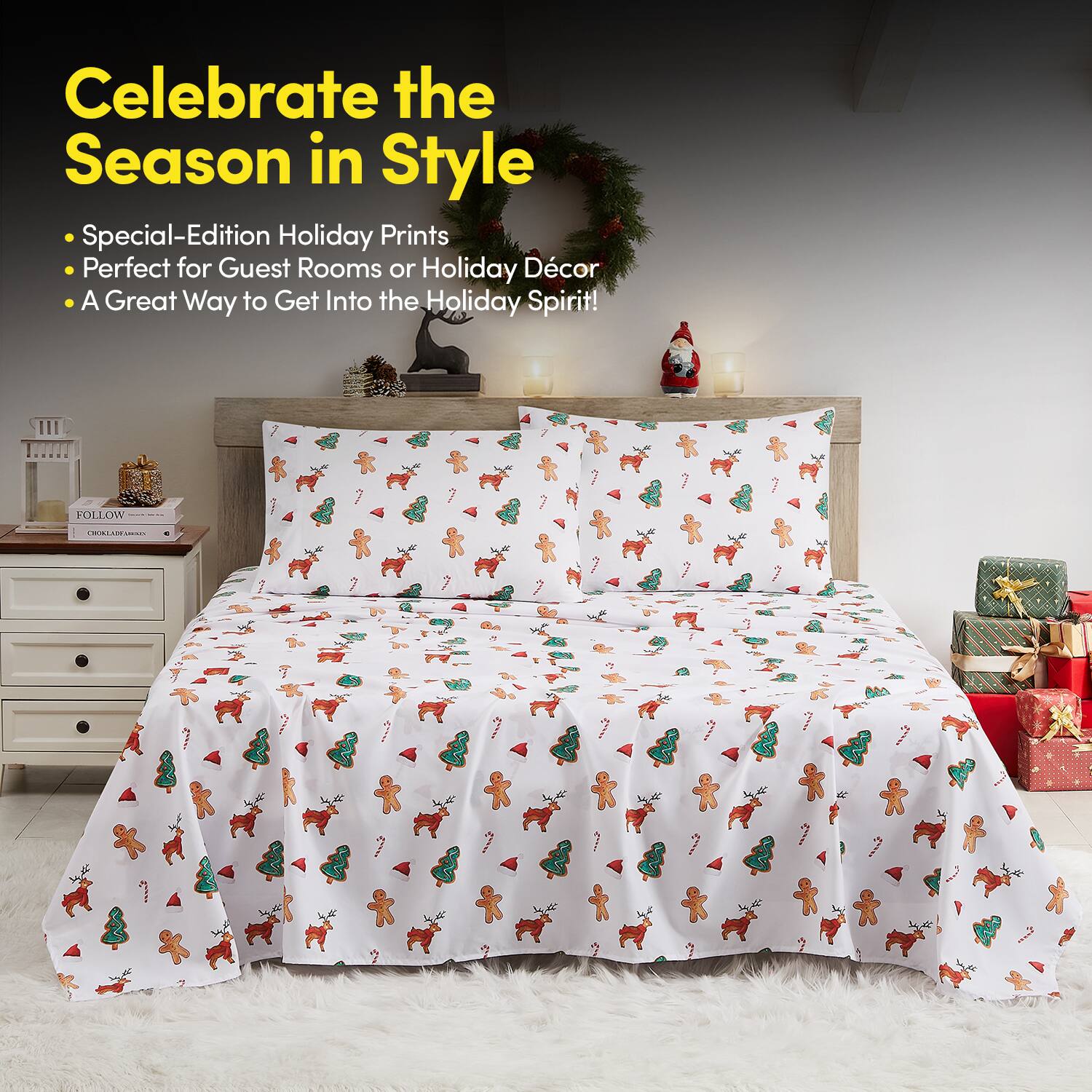 Celebrate the Season in Style

- Special-Edition Holiday Prints
- Perfect for Guest Rooms or Holiday Décor
- A Great Way to Get Into the Holiday Spirit!

FOLLOW CODCC