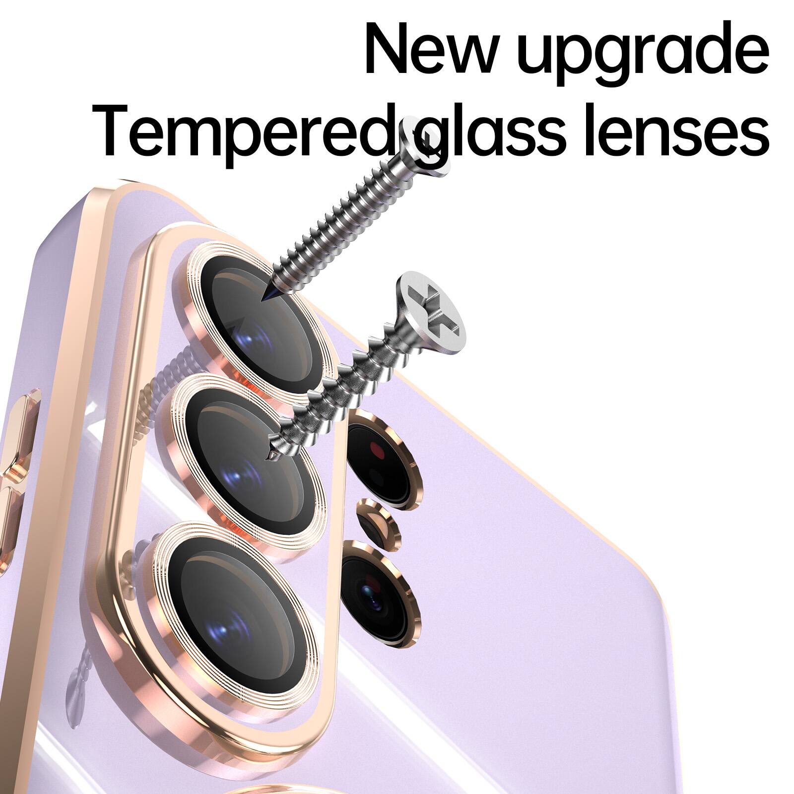 New upgrade Tempered glass lenses
