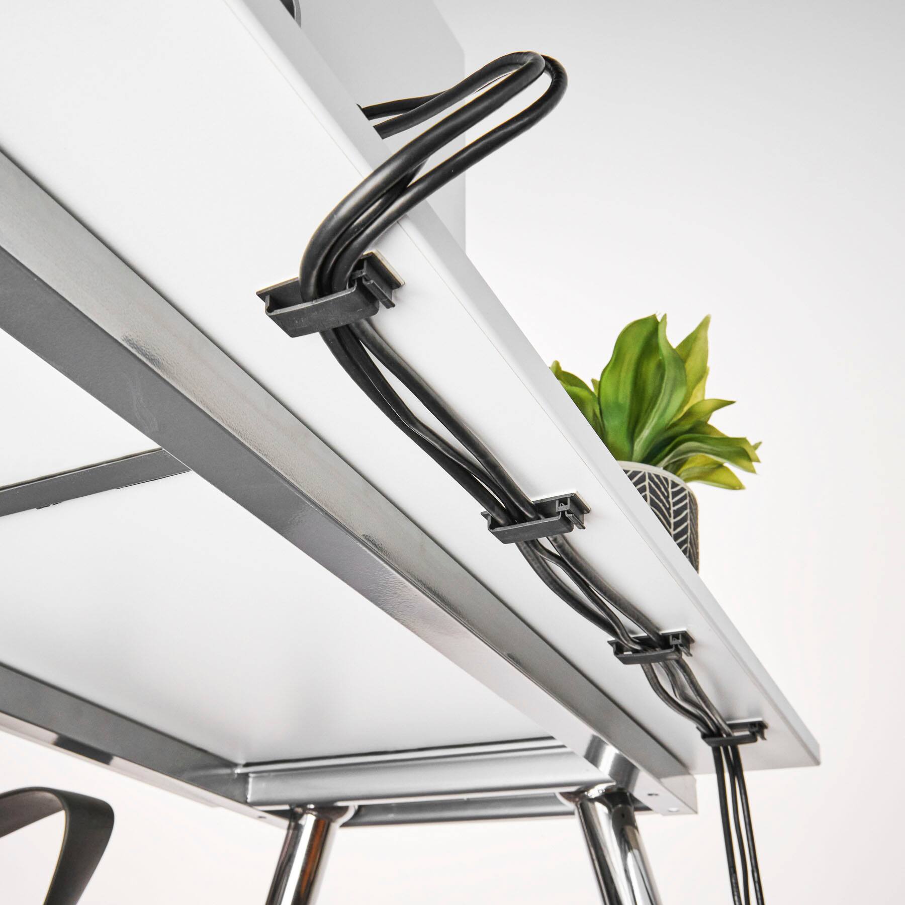 Alt View 14. Wrap-It Storage - Cable Guides - Black.