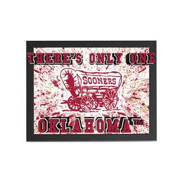 Sporticulture - Oklahoma Sooners 14" x 18" Framed 3D Lenticular Art - Red