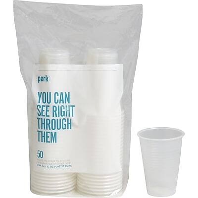 perk

YOU CAN SEE RIGHT THROUGH THEM

50
12 OZ PLASTIC CUPS