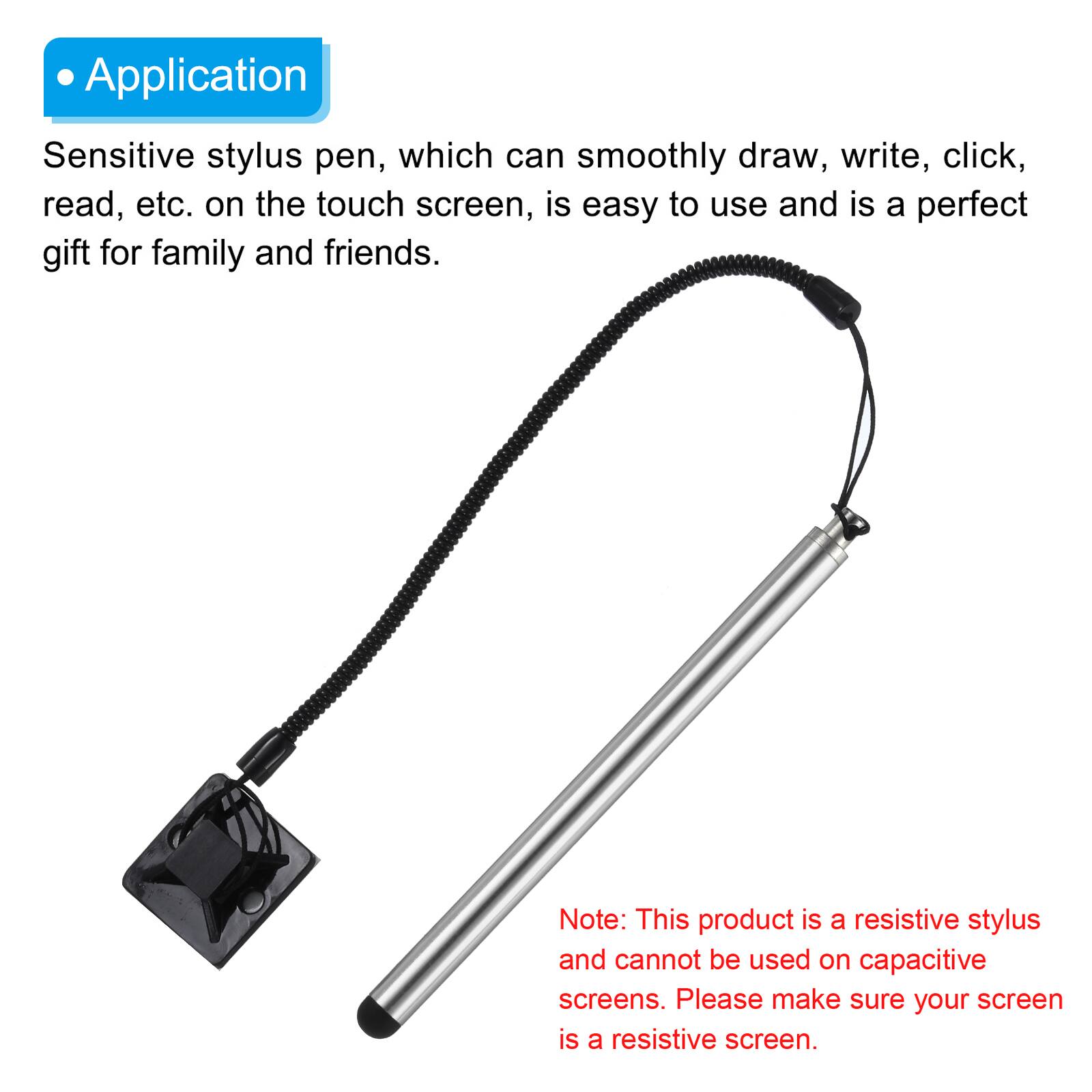 Application

Sensitive stylus pen, which can smoothly draw, write, click, read, etc. on the touch screen, is easy to use and is a perfect gift for family and friends.

Note: This product is a resistive stylus and cannot be used on capacitive screens. Please make sure your screen is a resistive screen.
