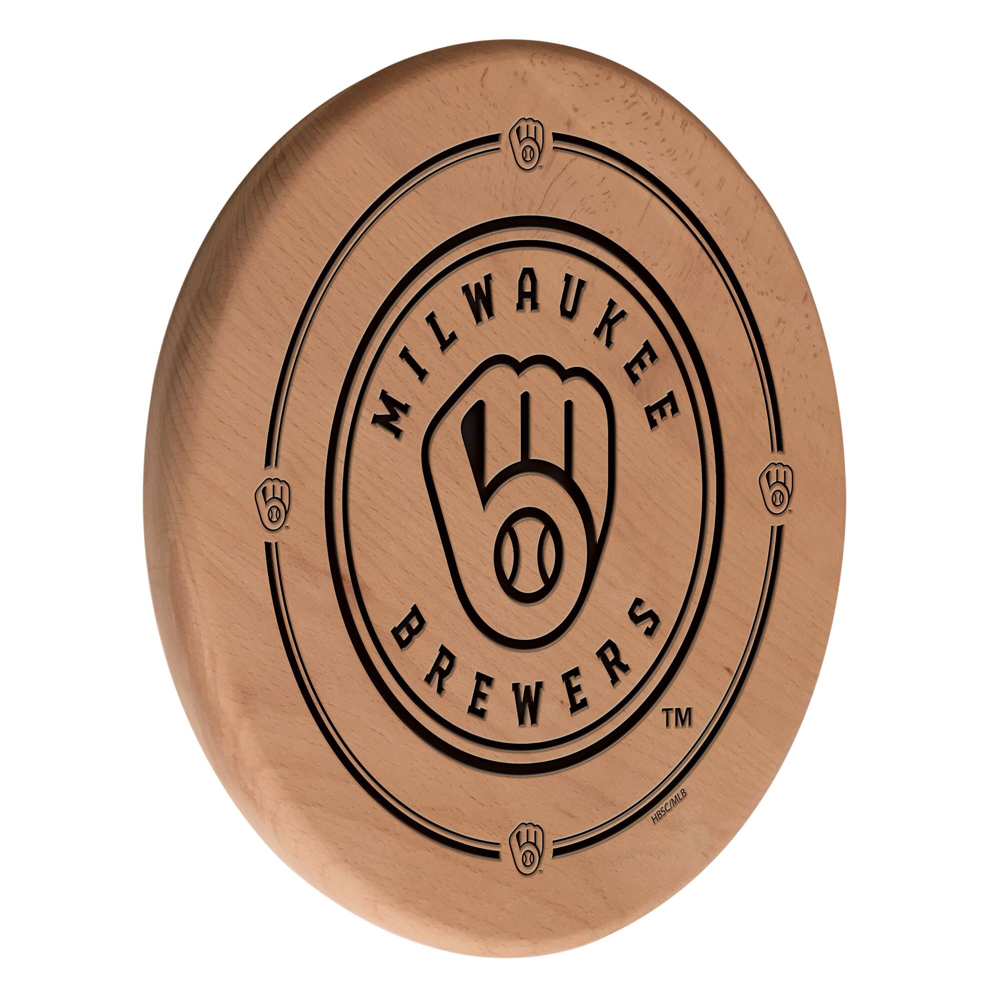 Natural 13" Laser Engraved Solid Wood Sign