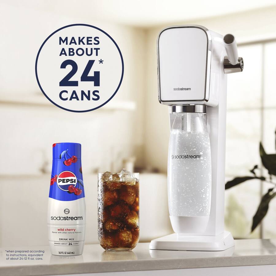 SodaStream Pepsi Wild Cherry Drink Mix 4 Pack Red 1101285010 SodaStream Pepsi Wild Cherry Drink Mix 4 Pack Red 1101285010