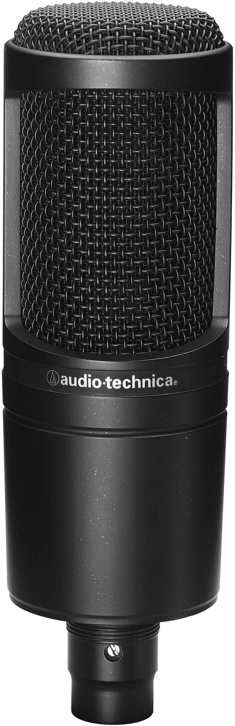 Angle. Audio-Technica - Audio-Technica AT2020 Cardioid Condenser Studio Microphone w/ Headphones Bundle.