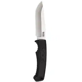 SOG - Field Knife with 4" Fixed Satin Finish Blade and Sheath - Black