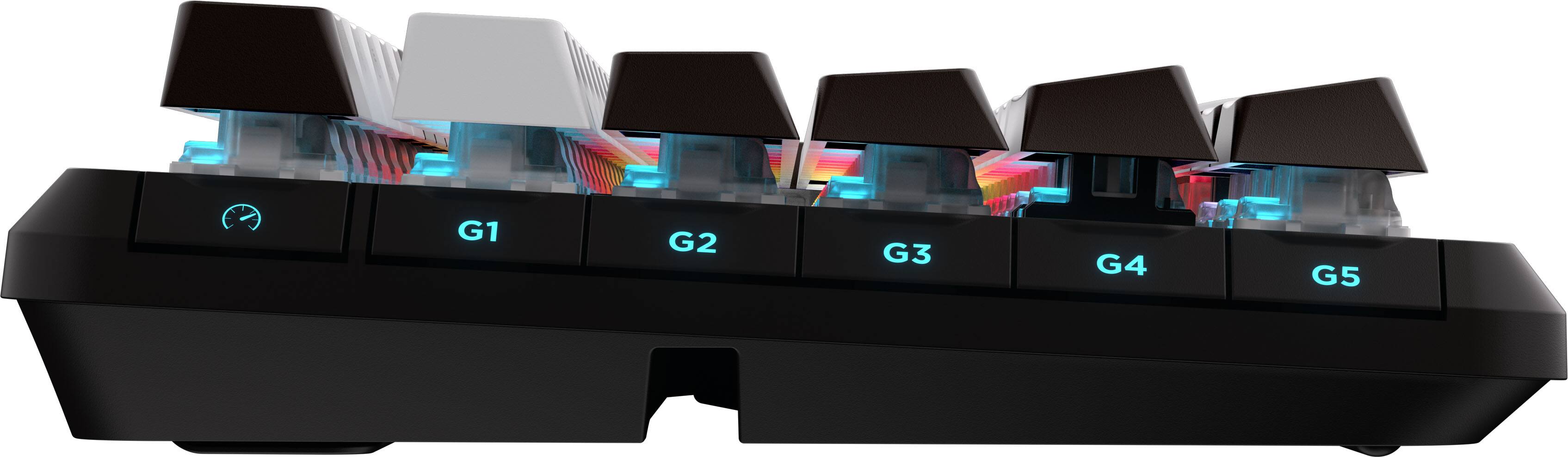 Alt View 14. CORSAIR - VANGUARD 96 RGB Wired MLX Quantum Linear Mechanical Switch 96% Gaming Keyboard with FlashTap SOCD - Dual Tone.