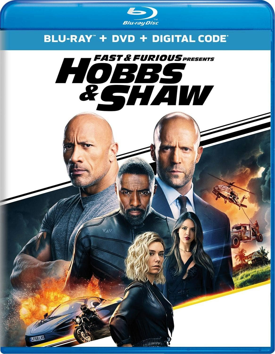 Fast & Furious Presents: Hobbs & Shaw (DVD + Digital) [Blu-ray] [Standard]