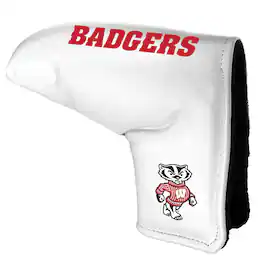 Team Golf - Wisconsin Badgers Tour Blade Putter Cover - White