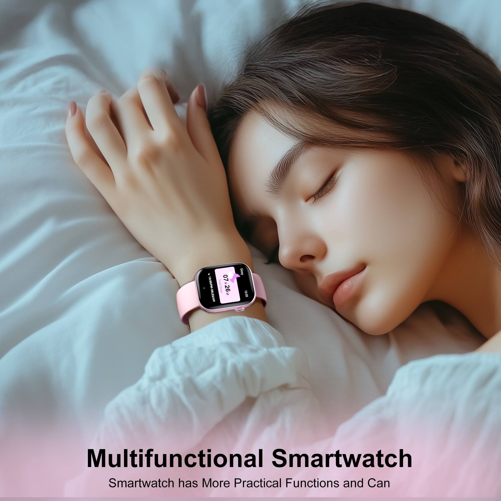 Multifunctional Smartwatch  
Smartwatch has More Practical Functions and Can