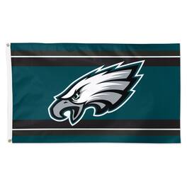 WinCraft - Philadelphia Eagles 3' x 5' Horizontal Stripe 1-Sided Deluxe Flag - Multicolor