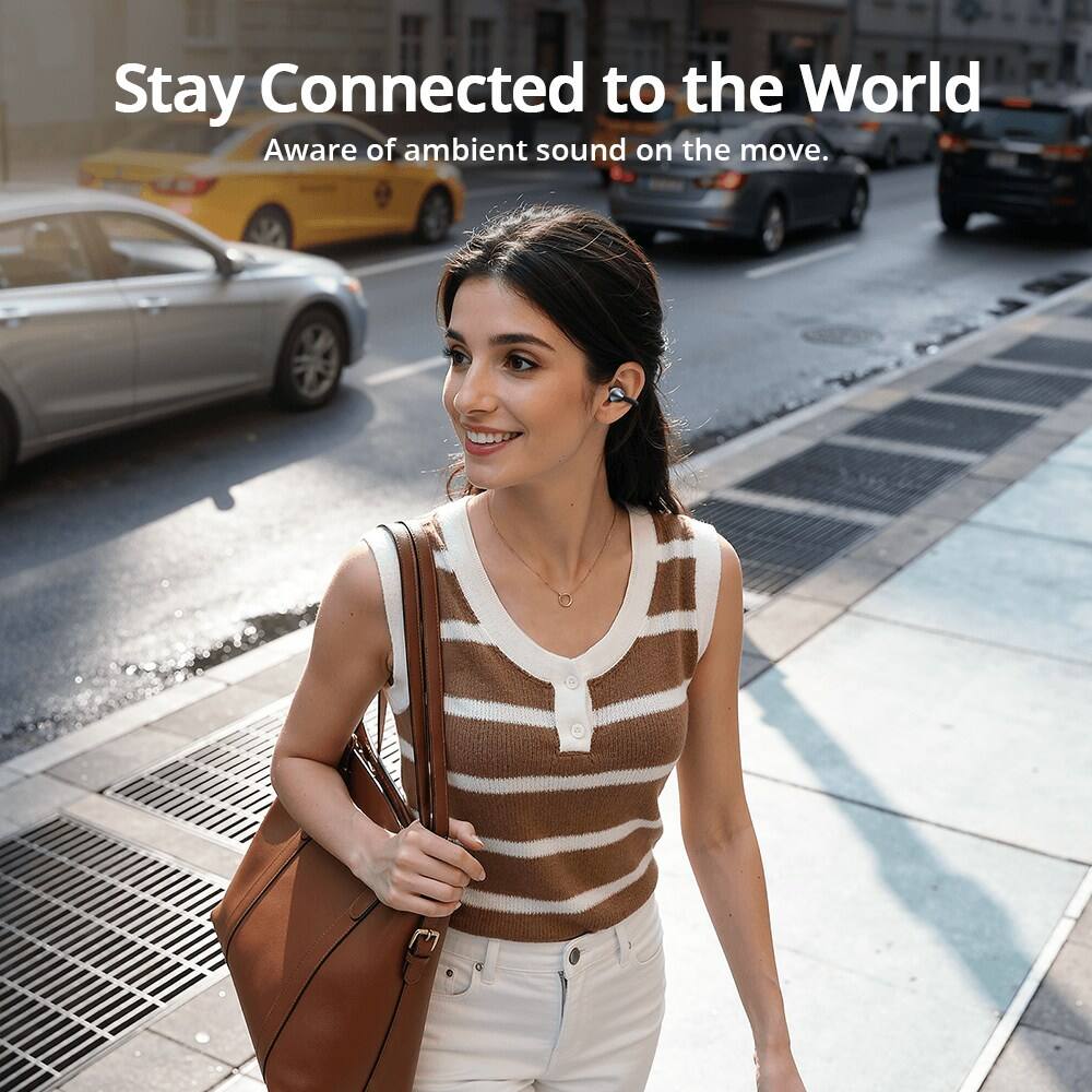 Stay Connected to the World  
Aware of ambient sound on the move.