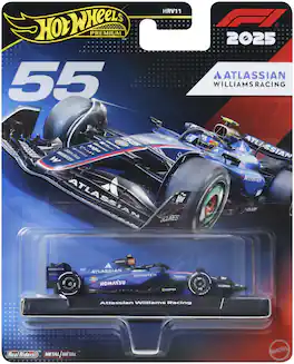 Mattel - Hot Wheels Premium Race Team Williams Driver 1 - COLLECTIBLES - Multicolor