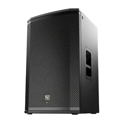 Front. Electro-Voice - Electro-Voice ETX-15P 15-Inch 2000W 2-Way Portable Powered Loudspeaker (Black).