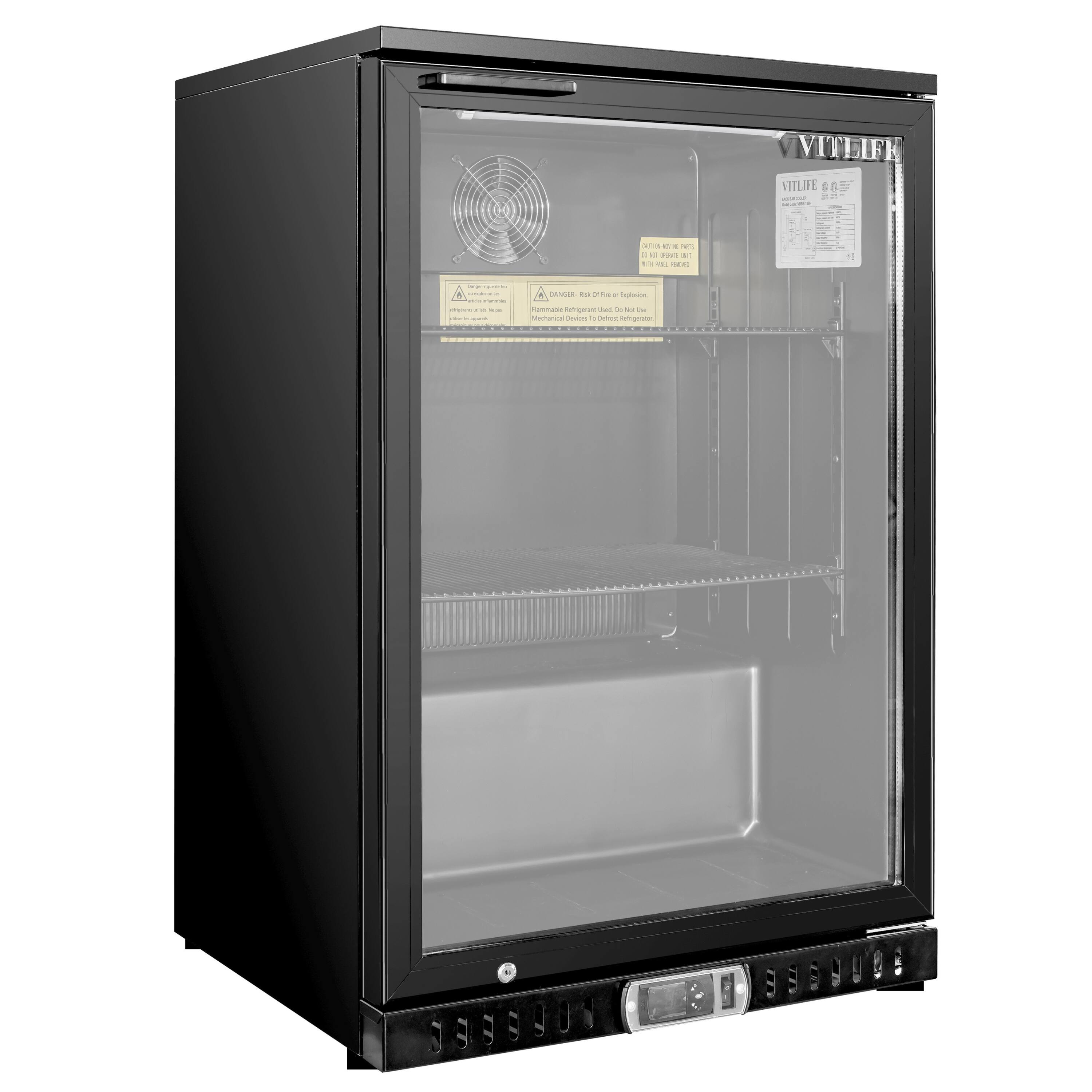 VITLIFE VITLIFE 86 5

- - - - - P - . . -  - - - I - CONGER - O - - dopdces hmmae detgeram - -e - - mctatca  ta -o Herrgen - WOLEEEG FOSE

DANGER - Risk of Explosion
Danger: Risk of Explosion
Do not store flammable materials inside the refrigerator.