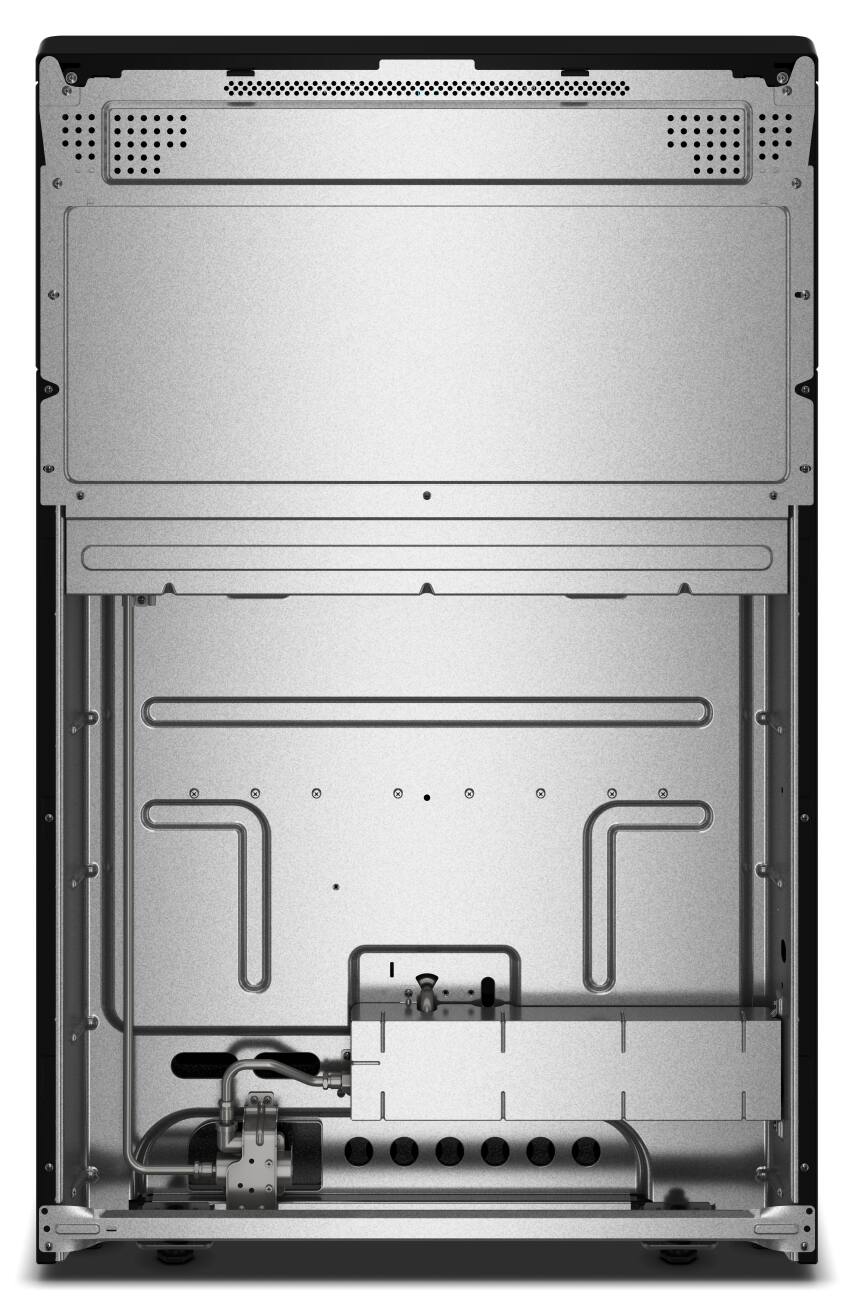 Back. Whirlpool - Whirlpool - 30-inch Gas Range with Crispy Mode and Griddle Zone - Stainless Steel.