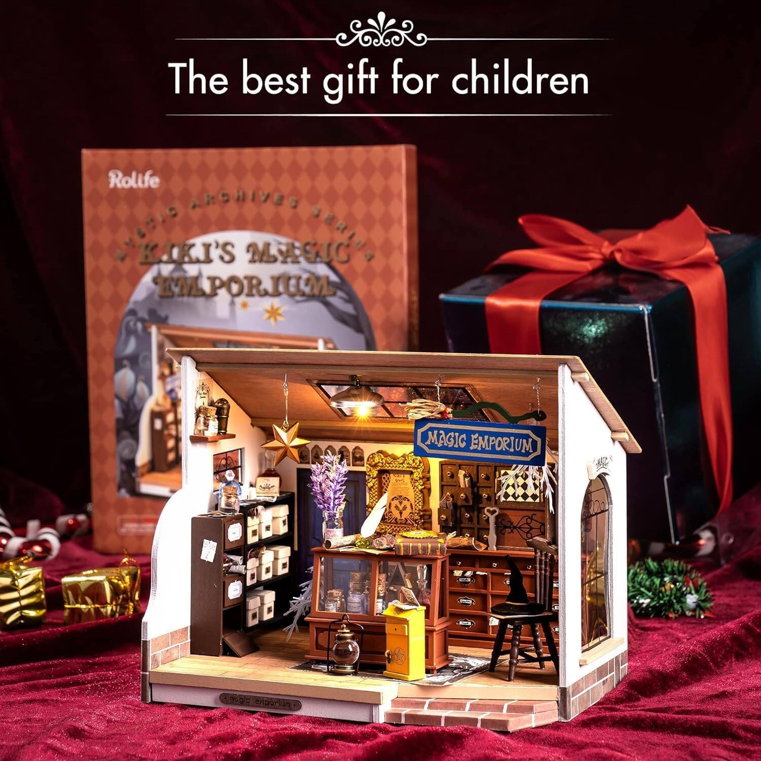 The best gift for children

Rolife Archives Series
Kiki's Magic Emporium