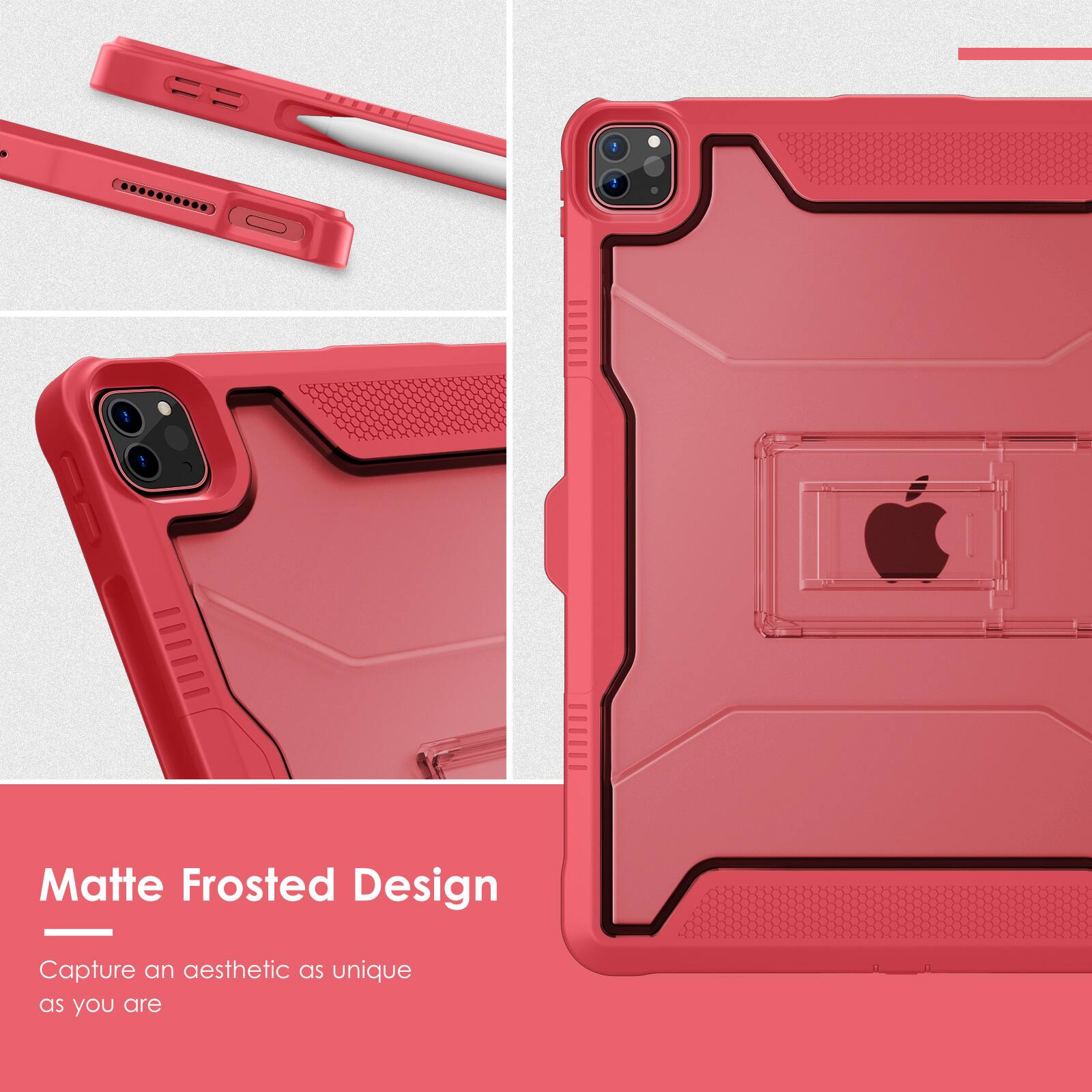 Matte Frosted Design  
Capture an aesthetic as unique as you are