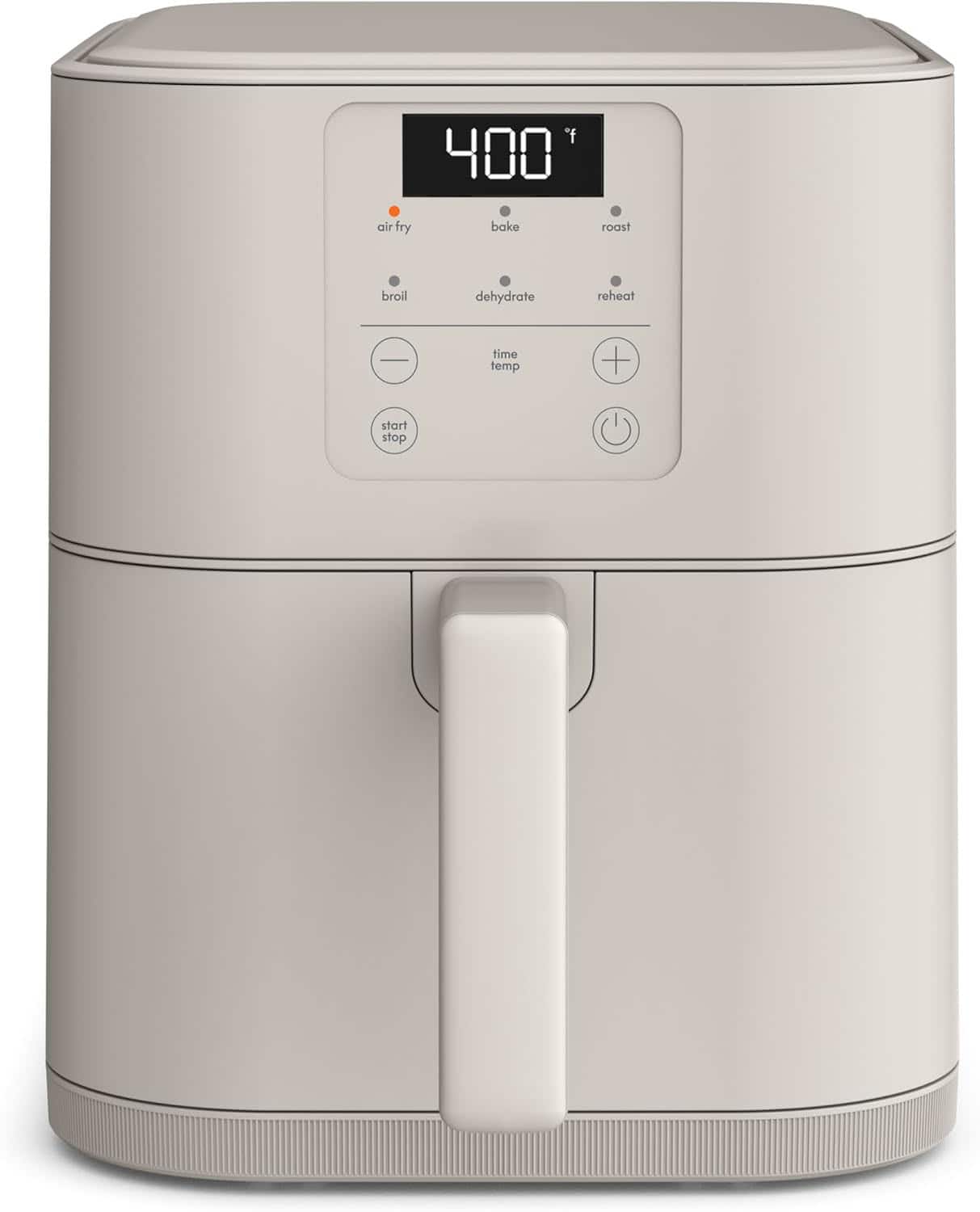 FINEAK - 6Qt Slim Air Fryer-Space-Saving Design, Healthy Meals - Oatmilk
